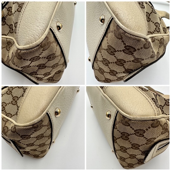 Gucci Prince Boston Canvas Bag - Picture 9 of 16